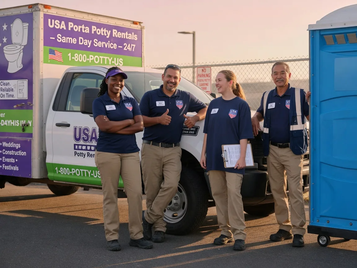 Porta Potty Rental company in Clinton, IA